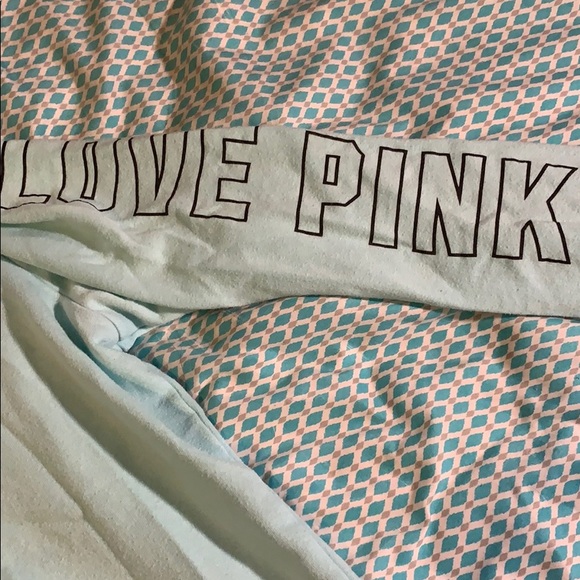 light blue PINK hoodie - Picture 2 of 7